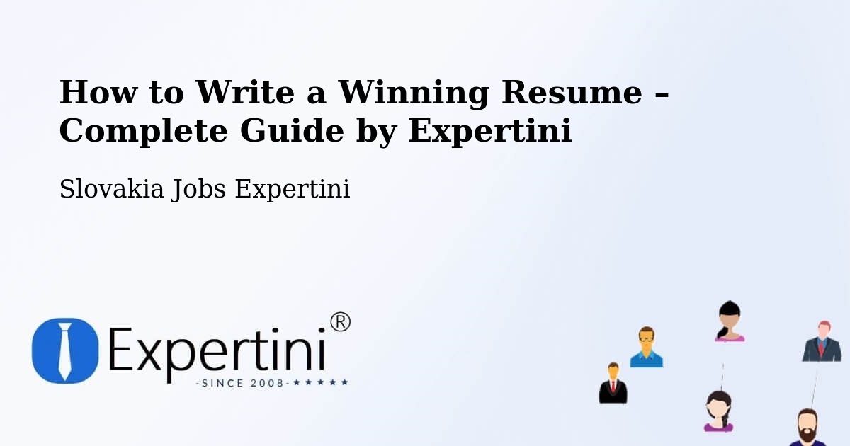 Resume Writing Guide for Job Seekers – Bojnice - Bojnice, Slovakia Jobs Expertini