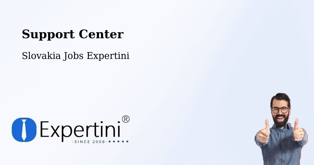 Support Services – Bojnice - Slovakia Jobs Expertini