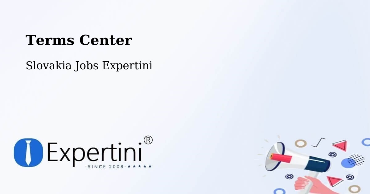 Terms of Service – Bojnice - Slovakia Jobs Expertini